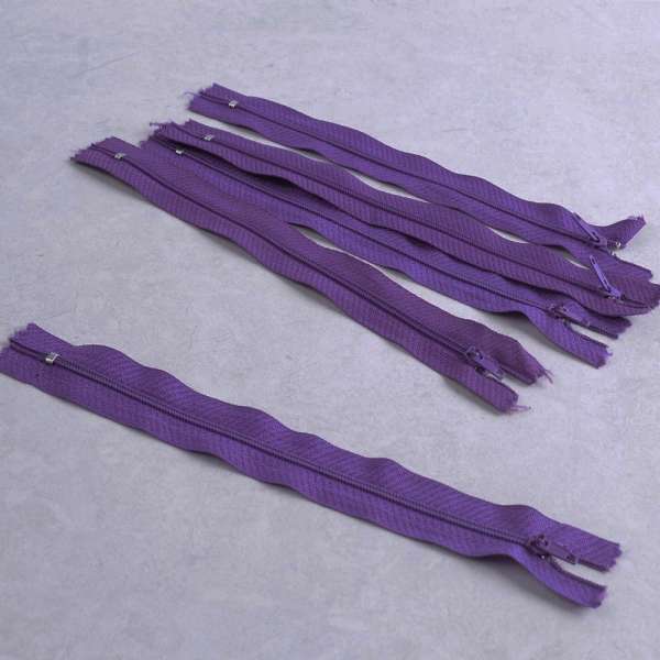 Молния спиральная М-20 Тип-3 неразъемная х/б сиреневая цикламеновая