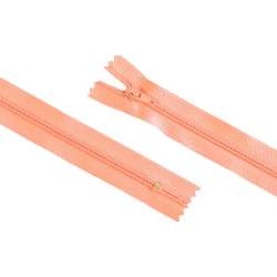 Молния спиральная М-20 Тип-3 неразъемная х/б персиковая светлая