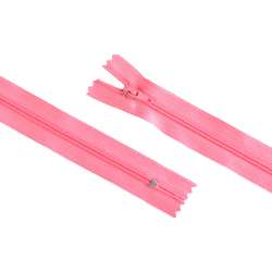 Молния спиральная М-20 Тип-3 неразъемная х/б розовая