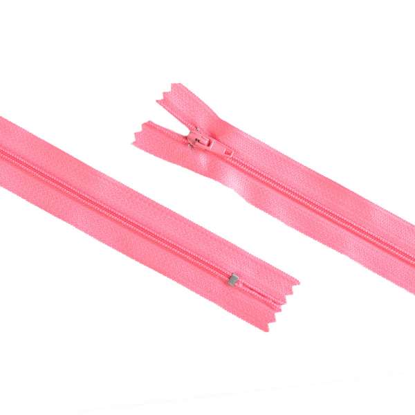 Молния спиральная М-20 Тип-3 неразъемная х/б розовая