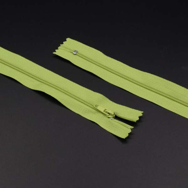 Молния спиральная М-20 Тип-3 неразъемная х/б зеленая