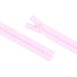 Молния спиральная М-20 Тип-3 неразъемная х/б розовая