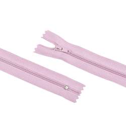 Молния спиральная М-20 Тип-3 неразъемная х/б сиреневая бледная
