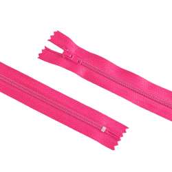 Молния спиральная М-20 Тип-3 неразъемная х/б малиново-розовая