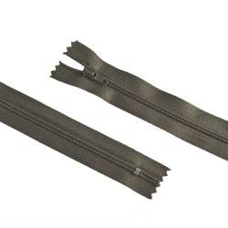 Молния спиральная М-20 Тип-3 неразъемная х/б зелено-болотная