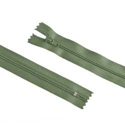 Молния спиральная М-20 Тип-3 неразъемная х/б грязно-зеленая