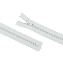 Молния спиральная М-20 Тип-3 неразъемная х/б серебристо-серая