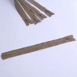 Молния спиральная М-20 Тип-3 неразъемная х/б серо-пепельная