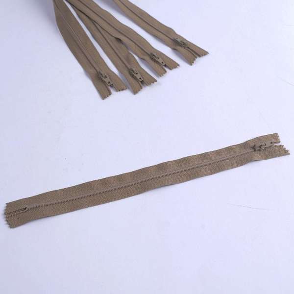 Молния спиральная М-20 Тип-3 неразъемная х/б серо-пепельная