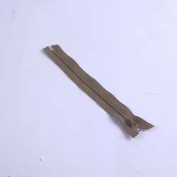 Молния спиральная М-20 Тип-3 неразъемная х/б оливково-коричневая