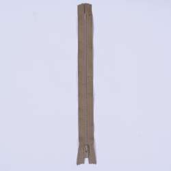 Молния спиральная М-20 Тип-3 неразъемная х/б бежево-кофейная