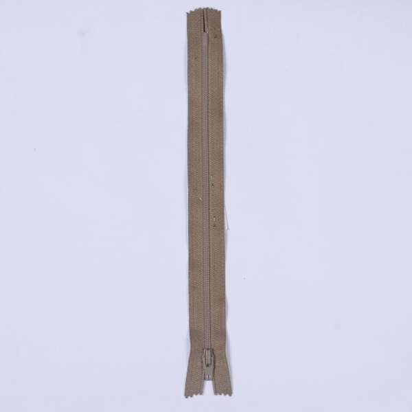 Молния спиральная М-20 Тип-3 неразъемная х/б бежево-кофейная