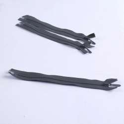 Молния спиральная М-20 Тип-3 неразъемная х/б зелено-графитовая