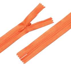 Молния потайная М-25 Тип-3 неразъемная нейлон оранжевая