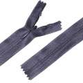 Молния потайная М-25 Тип-3 неразъемная нейлон темно-фиолетовая