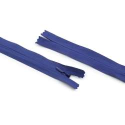 Молния потайная М-25 Тип-3 неразъемная х/б синяя темная