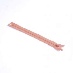 Молния спиральная М-25 Тип-3 неразъемная х/б персиково-кирпичная