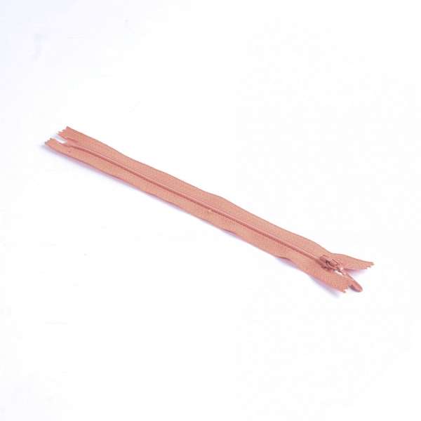 Молния спиральная М-25 Тип-3 неразъемная х/б персиково-кирпичная