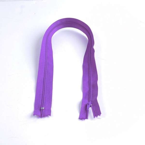 Молния спиральная М-50 Тип-2 неразъемная х/б сиреневая темная