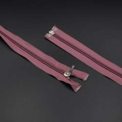 Молния спиральная М-60 Тип-2 разъемная х/б фуксия