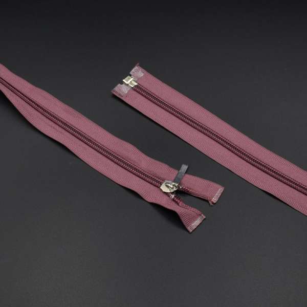 Молния спиральная М-60 Тип-2 разъемная х/б фуксия