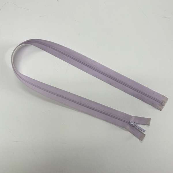 Молния спиральная М-60 Тип-2 нейлон сиреневая светлая