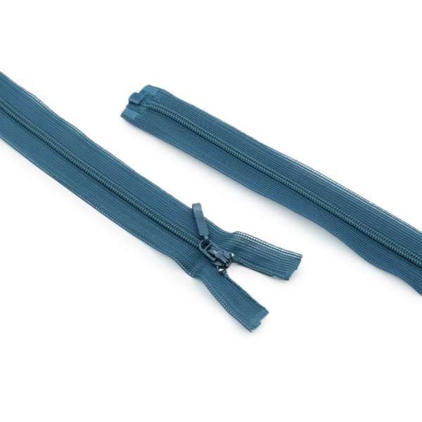 Молния спиральная М-60 Тип-2 разъемная нейлон аквамарин