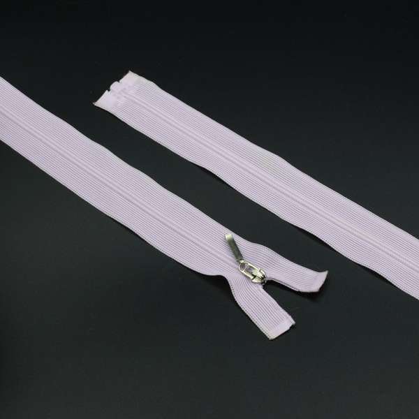 Молния спиральная М-60 Тип-2 разъемная нейлон розово-персиковая светлая