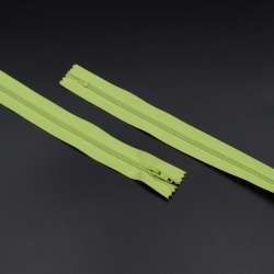 Молния спиральная М-60 Тип-2 неразъемная х/б салатовая