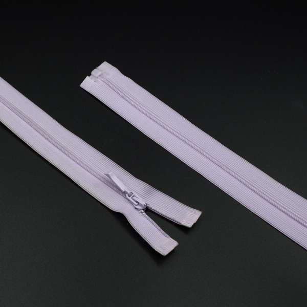 Молния спиральная М-60 Тип-2 разъемная х/б небесно-сиреневая