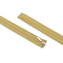 Молния спиральная М-70 Тип-3 разъемная х/б бежево-горчичная