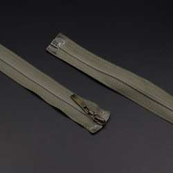 Молния спиральная М-70 Тип-3 разъемная х/б оливково-зеленая тусклая