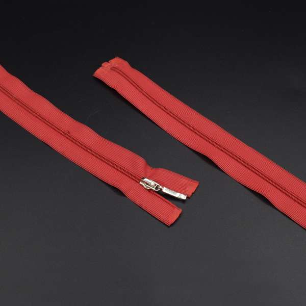 Молния спиральная М-50 Тип-3 разъемная нейлон красная