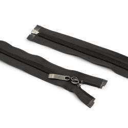 Молния спиральная М-60 разъемная х/б черная