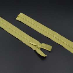 Молния спиральная М-60 Тип-3 разъемная нейлон салатовая