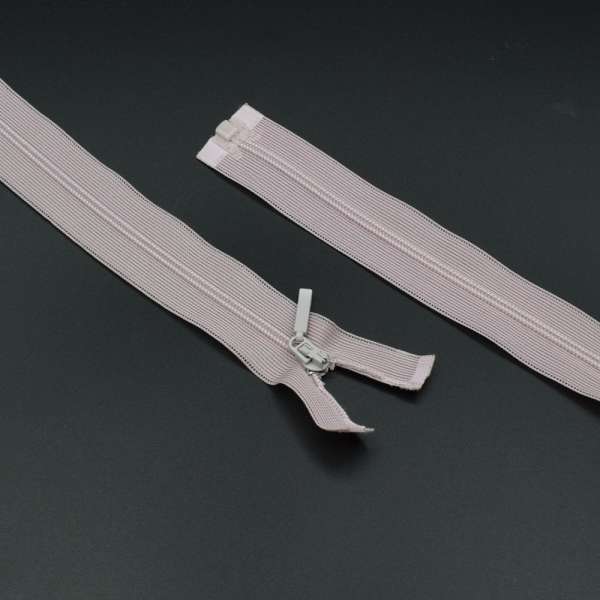 Молния спиральная М-60 Тип-3 разъемная нейлон грязно-сиреневая