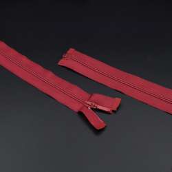 Молния спиральная М-60 Тип-3 разъемная нейлон вишневая