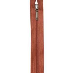 Молния спиральная М-60 Тип-3 разъемная нейлон красно-кирпичная