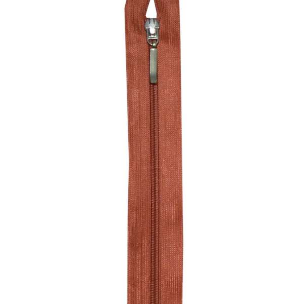 Молния спиральная М-60 Тип-3 разъемная нейлон красно-кирпичная