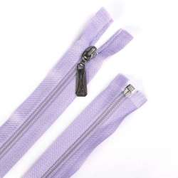Молния спиральная М-70 Тип-5 разъемная х/б лаванда