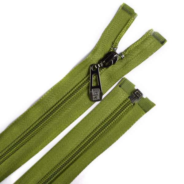 Молния спиральная М-70 Тип-5 разъемная х/б оливковая