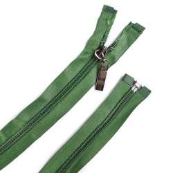 Молния спиральная М-70 Тип-5 разъемная х/б оливковая темная