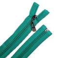 Молния спиральная М-70 Тип-5 разъемная х/б бирюзовая темная