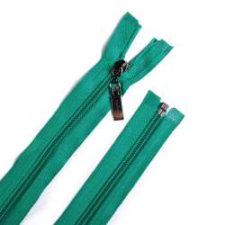 Молния спиральная М-70 Тип-5 разъемная х/б морская волна