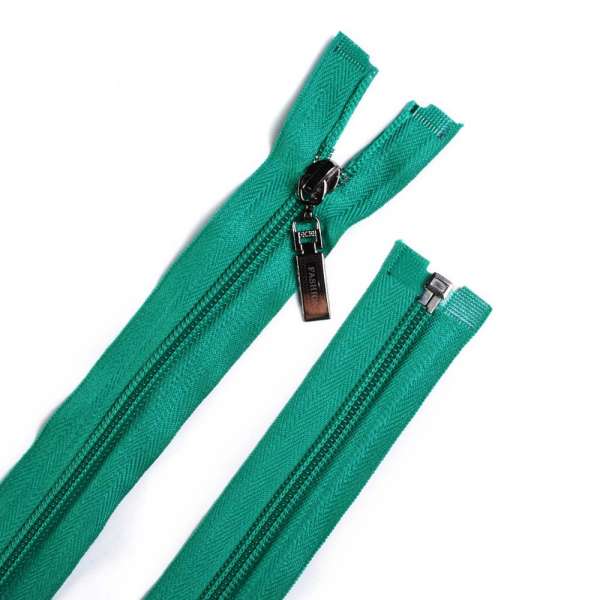 Молния спиральная М-70 Тип-5 разъемная х/б морская волна