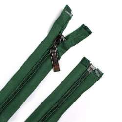 Молния спиральная М-70 Тип-5 разъемная х/б зеленая темная