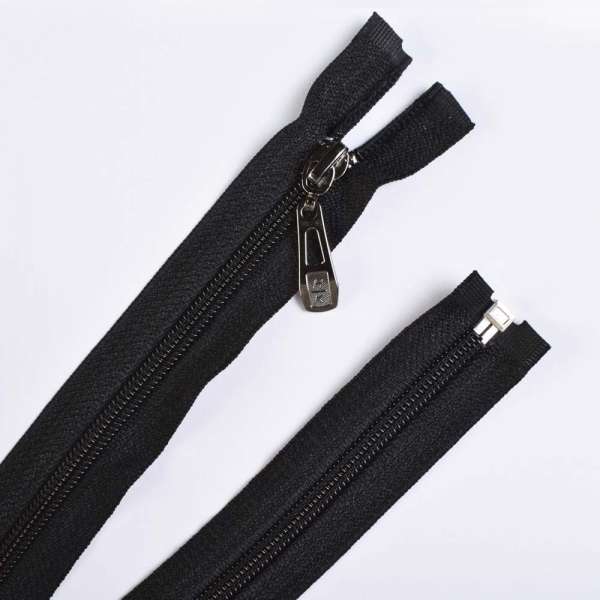 Молния спиральная М-70 Тип-5 разъемная х/б черная