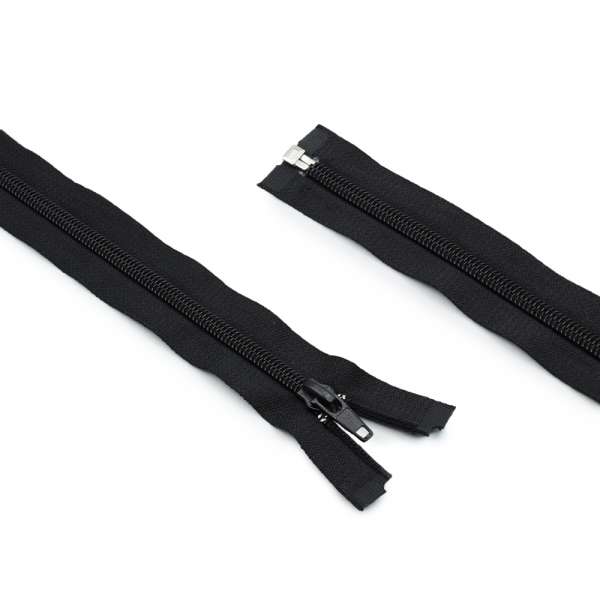 Молния спиральная М-75 Тип-7 разъемная х/б черная