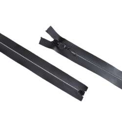 Молния спиральная М-80 Тип-7 водонепроницаемая разъемная черная