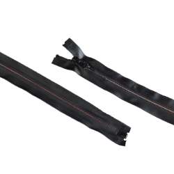 Молния спиральная М-80 Тип-7 водонепроницаемая разъемная черная